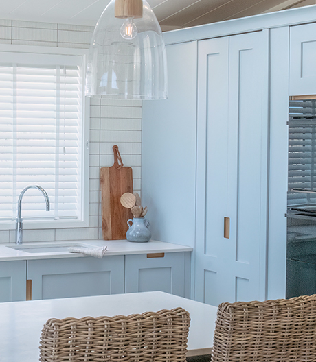 The kitchen at The Shearwater